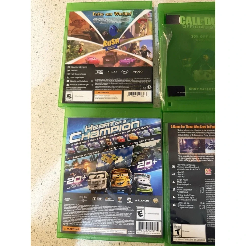 Lot Of 6 Xbox‎ One Games